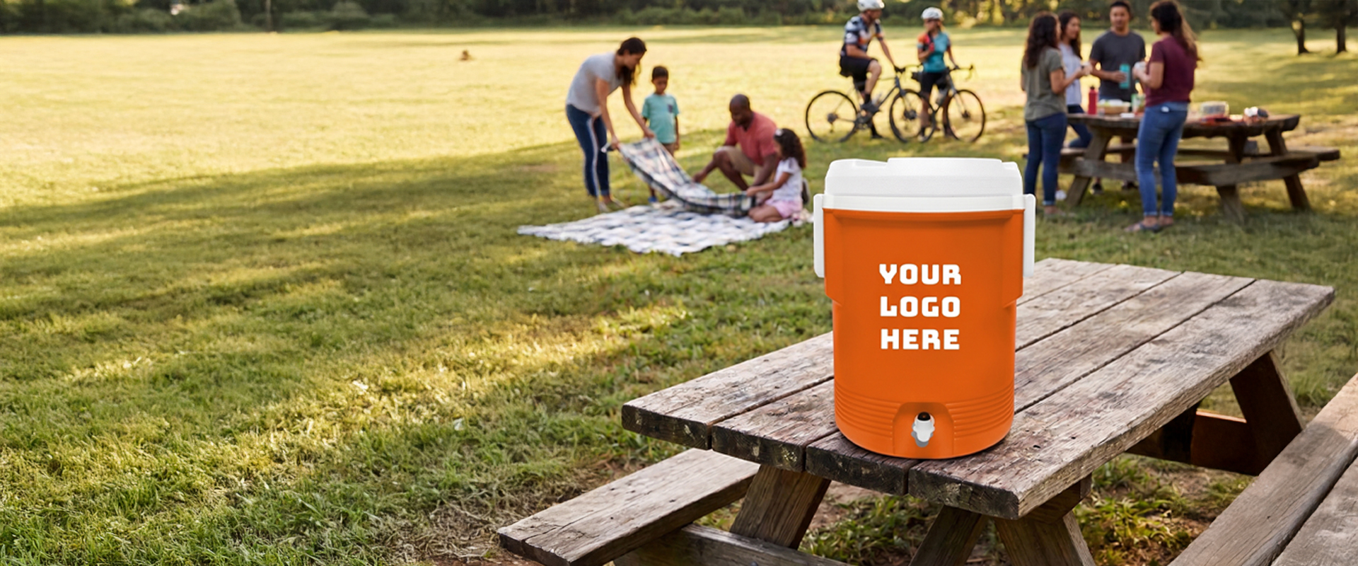 Why does personalizing a water jug strengthen your brand?